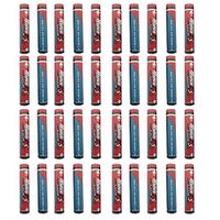 HyperPS - 40PCS - AAAA Alkaline Batteries MX2500, Mini, UM 6 (JIS), LR8D425, 25A for Streamlight Stylus Lights
