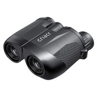 Criacr Compact Binoculars, High Powered 10x25 Folding Binoculars, Large Eyepiece Adults Kids Binocular with Low Light Night Vision for Outdoor Hiking, Travelling, Sightseeing, Bird Watching