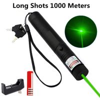 ThuZW Store Green Light Pointer High Power Visible Beam with Adjustable Focus for Hunting Hiking, Mini Flashlight Interactive Light Entertain and Train Your Cat Kitten Dog Pet