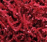 6oz Bag U Choose Size Bright RED Gift Basket Shred Crinkle Paper Grass Filler Bedding nfLG -1210