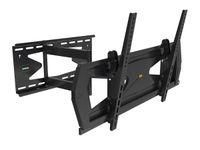 Black Full-Motion Tilt/Swivel Wall Mount Bracket with Anti-Theft Feature for LG 65UF8500 65" inch 4K UHD HDTV TV/Television - Articulating/Tilting/Swiveling