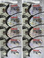 20 Maxell 377 376 SR626 AG4 LR626 LR66 606 SR66 177G4 Batteries, New Hologram Packaging That Guarantees Authenticity