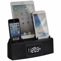 WMU - 3-Port Smartphone Charger With Speaker & Bluetooth Keyboard