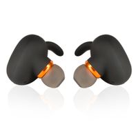 Phaz W2 Truly Wireless Noise Reduction Bluetooth Earbuds with Athletic Ear-Hook Fit, Built-in Mic for Hands-free Calling and Innovative Portable Charging Case