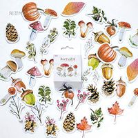 DP-iot 46Pcs/box Autumn of Forest Diary Sticker Planner Scrapbooking Sticky Stationery Escolar School Supplies