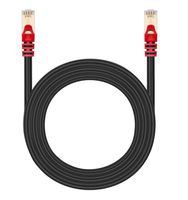 Cat 7 Outdoor Ethernet Cable 100 ft, SNANSHI Cat 7 Outdoor Network Cable SFTP Gigabit 10/100/1000Mbit/s with Gold Plated Lead Waterproof Ethernet Cable Direct Burial Ethernet Cable 100 ft