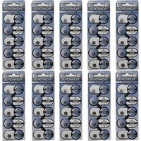 eCoreCell (50pcs) CR927 3V 3 Volt Lithium Single Use Non-Rechargeable Button Coin Cell Battery