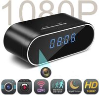 Spy Camera MCSTREE Hidden Camera in Clock WiFi Hidden Cameras 1080P Video Recorder Wireless IP Camera for Indoor Home Security Monitoring Nanny Cam 140 Angle Night Vision Motion Detection