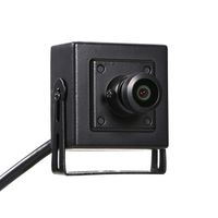 HD POE Fisheye Mini IP Camera Security - Revotech - H.265 3MP 2MP 1080P 1.44mm Lens Panoramic Home Cam Indoor Surveillance Motion Detection ONVIF P2P CCTV Cam System (I706-4-P Black)