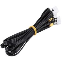 Wendry 3D Printer Motor Extension Cable,3D Printer Stepper Motor Cable Double Z-Axis Motor Connector Accessories for CR-10/CR-10S Series 3D Printer,Black