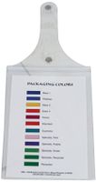 C-Line Hanging Loop Shop Ticket Holder, Magnetic Closure, Both Sides Clear, 6 x 9 Inches, Box of 15 Shop Ticket Holders (78069)