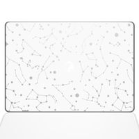 The Decal Guru Constellations Decal Vinyl Sticker, 11" MacBook Air, White (1384-MAC-11A-W)