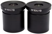 National Optical 615-400 WF15x Eyepiece, For 400, 405, 409, 415, 420/420T, 430, 446, 450, 456 and 460 Microscopes (Pack of 2)