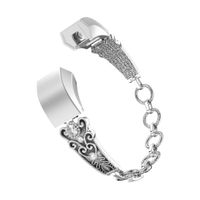 Kanzd Stainless Steel Watch Bracelet Band Strap for Fitbit Alta HR/Fitbit Alta (Silver)
