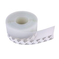 Silicone Seal Strip,Weather Stripping for Door or Window,Weatherproof Soundproof Self Adhesive Door Strip Bottom,Insect Proof Silicone Sealing Sticker for Gap of House or Shower Door（16.4Feet X 45MM）