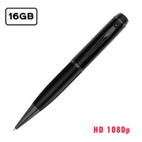 iSmartPen Pro 16GB Black Camera Pen | New & Improved 2020 Design | 1920p x 1080p | Professional Recording Device with Rechargeable Battery | Education, Business, and More