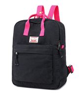 LuckyZ Backpacks Womens Casual Style Lightweight Cloth Canvas Backpack School Bag Travel Daypack Medium Handbag Purse