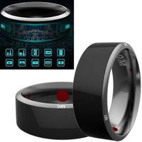 Alotm R3 Smart Ring Waterproof Dust-Proof Fall-Proof for NFC Electronics Mobile Phone Android Smartphone Wearable Magic App Enabled Rings Intelligent Devices (Size 11)