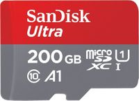 Sandisk Ultra MICROSD UHS-I 200GB Flash Memory Card (SDSDQUAN-200G-A4A)