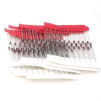 McIgIcM Zener Diode kit,140pcs 500mW ±5% Through Hole DO-35 14 Values Each 10pcs,zener diode assorment