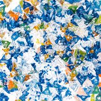 100 Piece Pack | Premium Quality Hand-Blown Jacks Glass Screen Filter Handmade and Tempered 6mm to 9mm (1/4" to 3/8" inches) Comes in Assorted Colors Jax Style