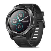 Zeblaze Vibe 5 Smart Watch,IP67 Waterproof Smartwatch Fitness Heart Rate Monitor Sleep Monitor Steps Counter Call Remind Pedometer Activity Tracker Smart Watch for iOS Android Phone(Black)