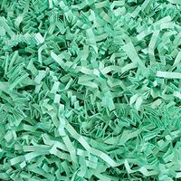 Crinkle Cut Paper Shred Filler (2 LB) for Gift Wrapping & Basket Filling - Mint | MagicWater Supply