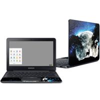 Mightyskins Skin Compatible with Samsung Chromebook 3 11.6" - Moonlight Deer | Protective, Durable, and Unique Vinyl Decal Wrap Cover | Easy to Apply, Remove, and Change Styles | Made in The USA