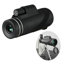 Monocular Telescope BAK4 Prism FMC Lens Waterproof Scope for Iphone Smartphone High Power 12x50, for Bird Watching, Camping, Outdoors