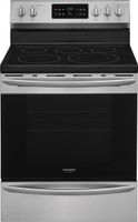 Frigidaire FGEF3036TF 30" Gallery Series Electric Range with 5.4 Cubic. ft. Capacity, Steam Clean, Fan Convection, in Stainless Steel