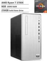 2019 HP Business Desktop PC, AMD Ryzen 7 3700X 8-Core Processor(Better Than i9-9900) up to 4.40Ghz, AMD Radeon RX 550 Graphics, 8GB DDR4 RAM, 256GB SSD, DVDRW, HDMI, Wireless-AC, Windows 10