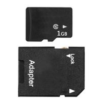 Hanbaili 1GB Micro SD/TF Class 10 Memory Card with TF to SD Adapter for phone/tablet/camera