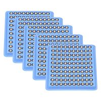 Windmax 500 pcs Durable R626 377 SR626 177 AG4 1.5V Alkaline Coin Button Cell Batteries