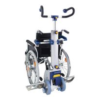 MYRCLLY Electric Wheelchair, Portable Electric Wheelchair for The Elderly with Disabilities, Reclining Wheelchair After Standing, Electric Lift