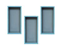 6" x 13" Pre Made Shower Niche 3 Pack. Waterproof Leak Proof Ready For Tile Installation Storage For Shampoo and Soap