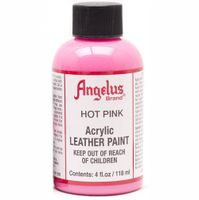 Angelus Leather Paint 4 Oz Hot Pink