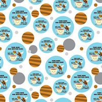 GRAPHICS & MORE Personalized Custom 2 Line We Go Together Like Tea and Honey with Bee and Teacup Best Friend Premium Gift Wrap Wrapping Paper Roll