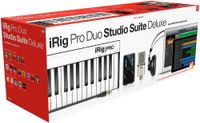 IK Multimedia  iRig Pro Duo Studio Suite complete recording bundle for iPhone, iPad & Mac/PC, interface