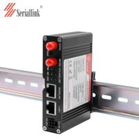 Seriallink Industrial 4G LTE Router 1xan 1xWan Ports DIN LTE Wirelss Router Supported AT&T