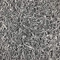 Worlds Crinkle Cut Paper Shred for Packing Filler Gift Wrap Basket Filler Colored Crinkle Paper 8OZ Gray