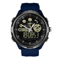 Cywulin Zeblaze Vibe 4 Hybrid Smart Watch Fitness Tracker, IP67 Waterproof Sport Activity Tracking Bracelet Bluetooth Camera iOS Android Men Women Long Battery Life Luminescent Display (Blue)