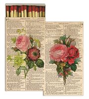 HomArt Matches - Romantic Roses (Set of 36)