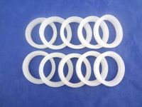 MISOL 100 pcs of white silicon sealing ring sealing loop for vacuum tube 47mm, for solar water heater