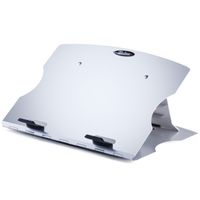 Halter LZ-207 Adjustable Laptop Stand with 6 Adjustable Angles Swivel Design and Cable Management for Laptop/Notebook/iPad/Tablet and More