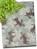 30" X 15' Christmas Moose Gift Wrap