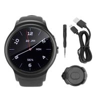 GPS Smart Watch, 3G SIM Wireless WiFi Watch 1.54in IPS Round Touch Screen Smartwatch 2.0MP Camera Fitness Tracker Pedometer with Activity Tracker, Heart Rate Monitor Support iOS & Android(Black)