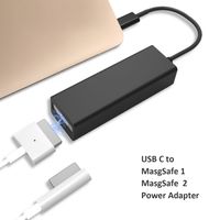 USB-C Adapter Compatible for Mag Safe 1 & 2, Dreamvasion Type C Charger Converter Connector Compatible for New Mac Book Pro/Air/Nintendo Switch/More USB C Laptops/Phones, Support 85W/60W/45W Power