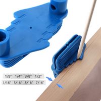 Rockler Center/Offset Marking Tool - Marking Center Finder Tool, Center Scriber Marking Tools, Wood Scribe Marking Gauge, Edge Finder With 1Pc Standard Wooden Pencils