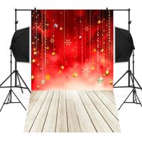 Sunshinehomely-Decor Merry Christmas Home Decoration, Christmas Backdrops Snow Vinyl 5x3FT Background Cloth Photography Studio (C)