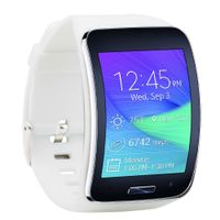 Tkasing Samsung Galaxy Gear S R750 Smart Watch Replacement Wristband Bracelet/Free Size Wireless Smartwatch Accessory Band Strap with Secure Buckle (E)